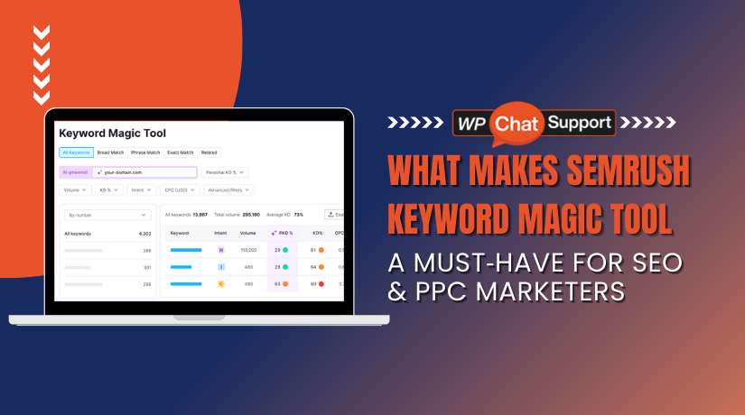 SEMrush Keyword Magic Tool