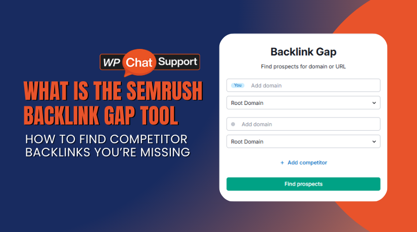 What Is the SEMrush Backlink Gap Tool