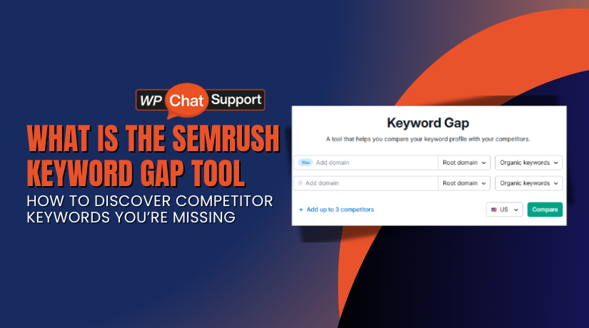 What is the semrush keyword gap tool