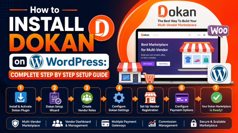 How to Install Dokan on WordPress: Complete Step By Step Setup Guide