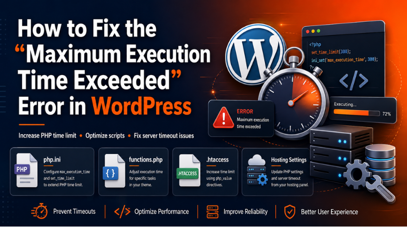 Maximum Execution Time Exceeded