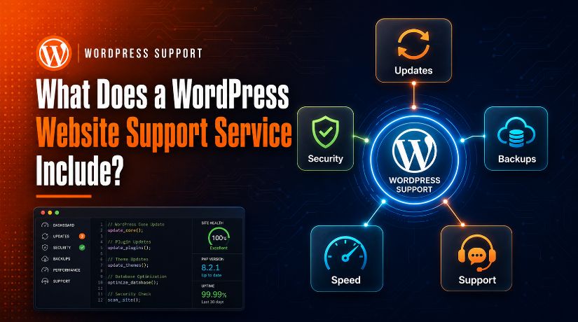 What Does a WordPress Website Support Service Include?