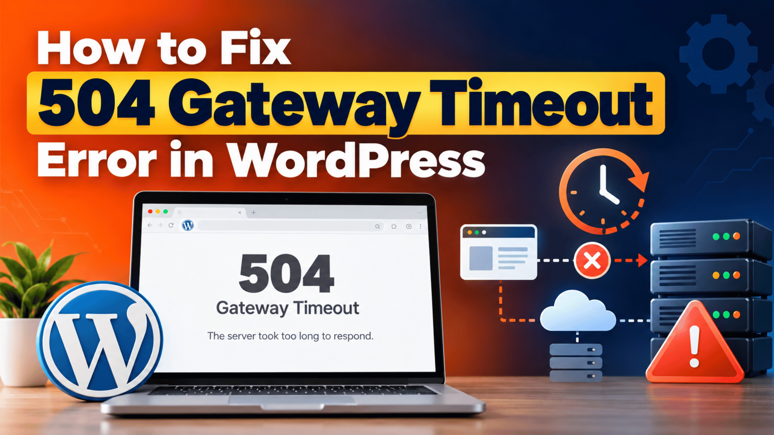 How to Fix 504 Gateway Timeout Error in WordPress