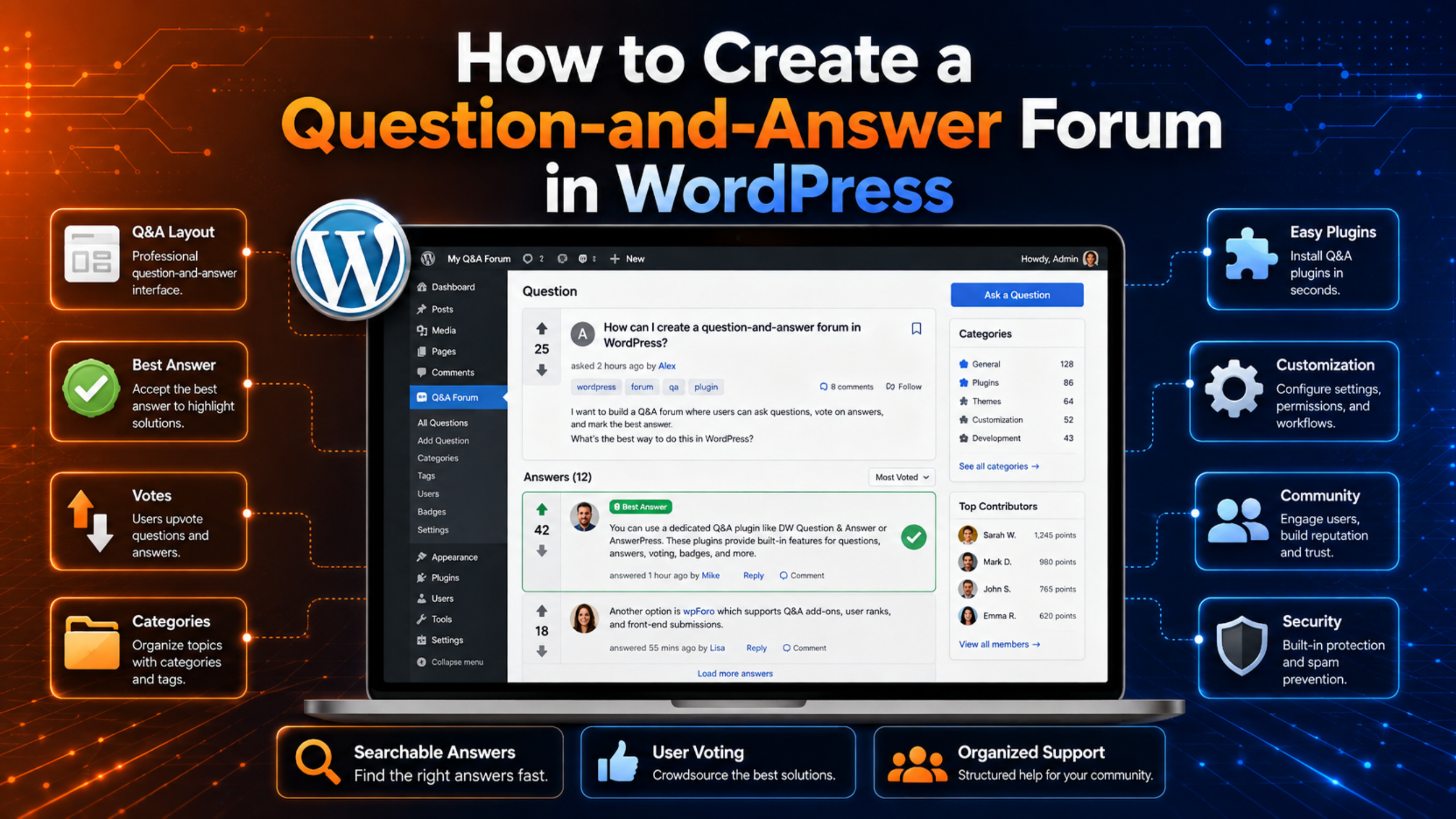 How to Create a Question-and-Answer Forum in WordPress