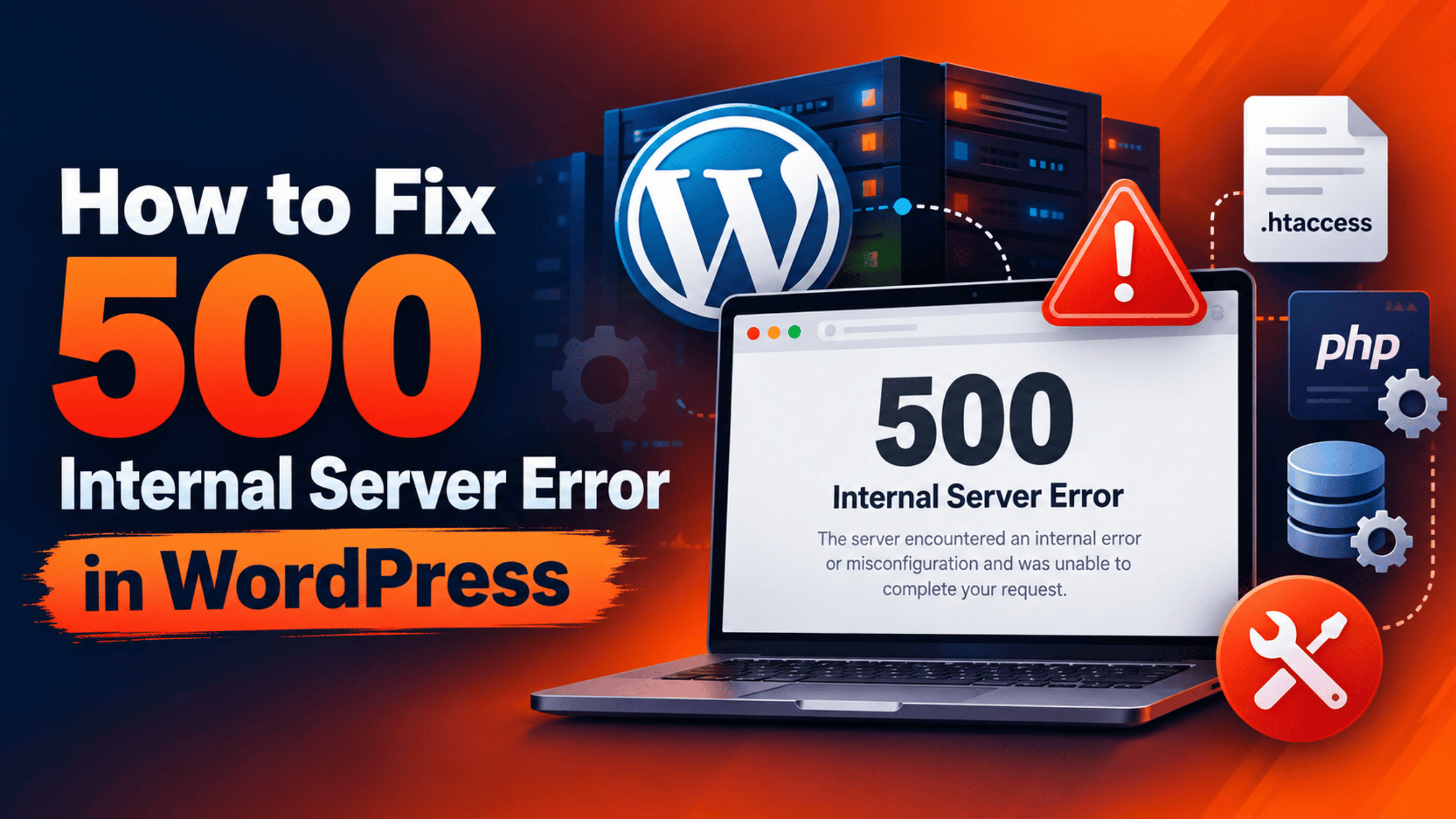 How to Fix 500 Internal Server Error in WordPress