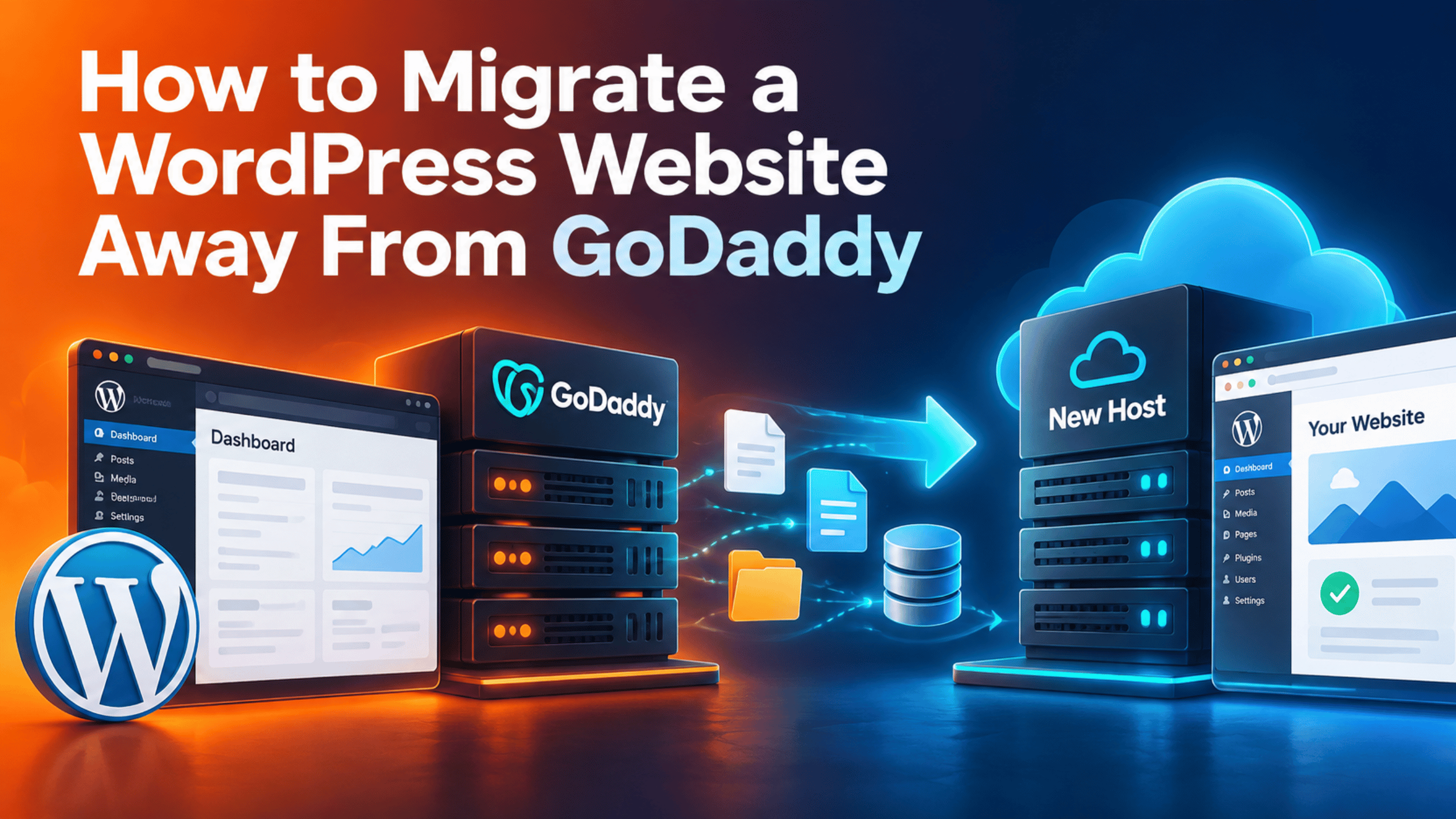 How to Migrate a WordPress Website Away From GoDaddy